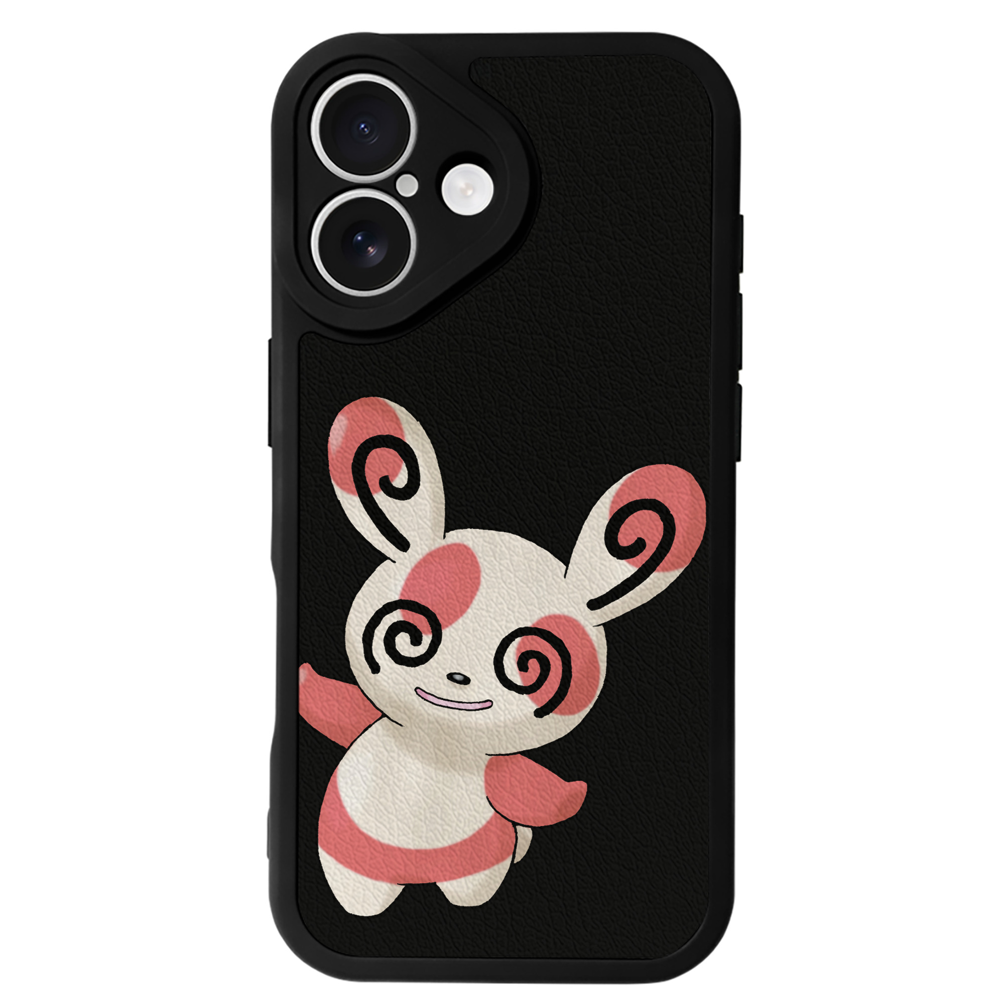 （画像用） ポケットモンスター Pokémon 【iPhone 16シリーズ対応】シリコンスマホケース（レザー調） 材質：シリコン